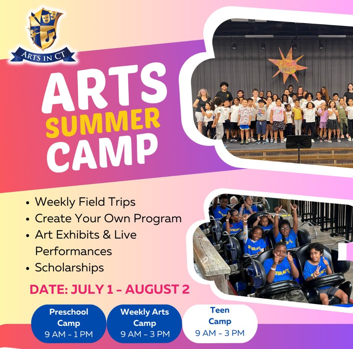 Arts Summer Camp 2024