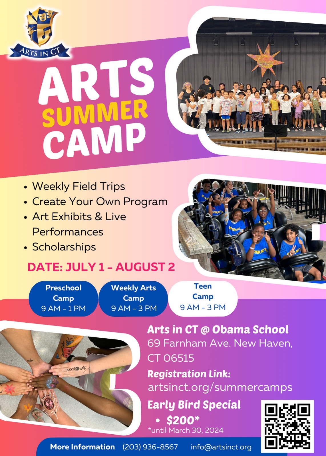 Arts Summer Camp 2024